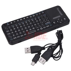 Mini Wireless Bluetooth Keyboard Touchpad Mouse for PC Mac Android Tablets PS3