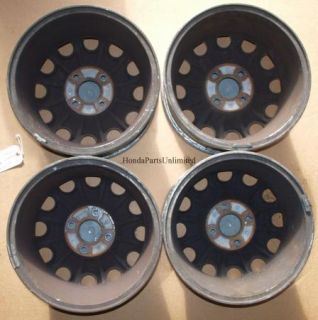89 94 Nissan 240sx Wheels Rims Stock Factory 15" Set