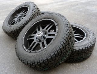 20" Flat Black Wheels Tires Hummer H3 20x9 Matte Black 20 inch 6x5 5 Rims