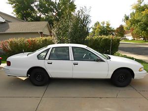 1996 Chevrolet Caprice Classic 9C1 Chevy Police Package LT1 Like Impala SS Tow