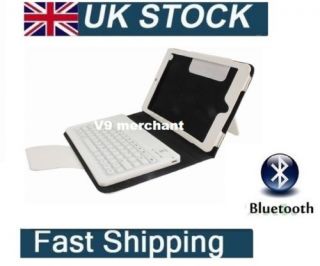 Best Accessories Apple iPad Leather Case and Wireless Bluetooth Keyboard Free PP