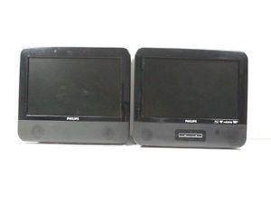 Philips PB9011 37 9inch Widescreen Portable Blu Ray DVD Player Dual LCD Screen