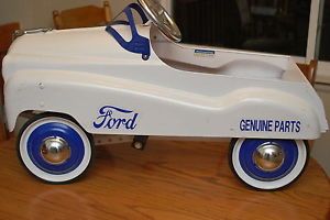 Original Ford Genuine Parts Pedal Car Service Car Numbered Dealer Only Car