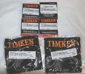 TIMKEN Front Wheel Bearing Sets 2 B5A 1216 St 2 B5A 1201 St for Fords