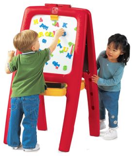 Step2 Easel for Two with Bonus Magnetic Letters Numbers