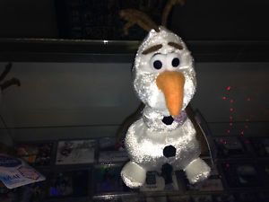9" Tall Disney's Frozen Olaf The Talking Snowman Great Christmas Gift Look