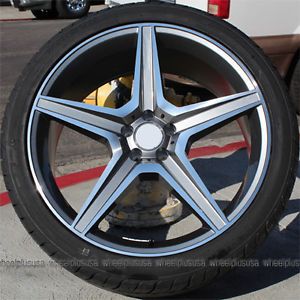 20" M Benz Wheels Tires ML350 ML500 ML320 ML350 ML500 ML550 GL350 GL450 Yokohama