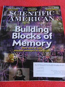 Scientific American Magazine February 2013 Building Blocks of Memory Antioxidant