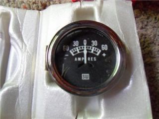 Vintage Stewart Warner Ammeter Gauge