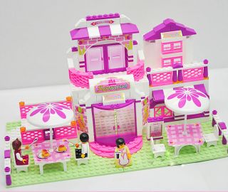 New Building Block Restaurant Princess Castle Friends Girl Toy 0150 306pcs