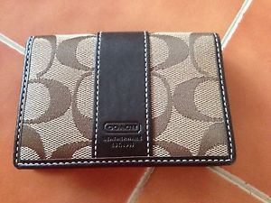 Coach Credit Card Business Card Case ID Holder