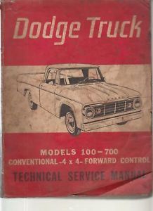 1965 Dodge Truck 100 700 Service Repair Manual Perkins Diesel Engine Wiring