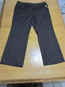 Women's Chaus Brown Dress Pants Size 18W MSRP $79 00