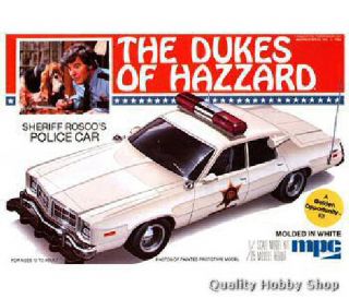 MPC 1 25 Scale Sheriff Rosco Police Car Dukes of Hazzard Plastic Model Kit 707