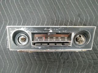 1967 Camaro or Firebird Am FM Radio Factory Original