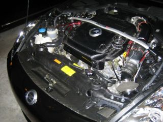 Nissan 350Z Carbon Fiber Radiator Cooling Shroud Plate