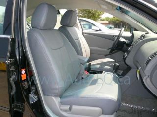 Nissan Altima 2007 2012 Sedan Clazzio Leather Seat Cover 1st 2nd Row Seat