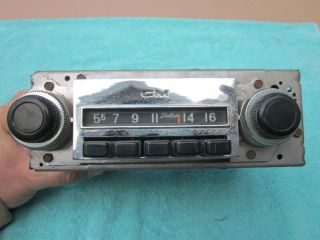 Original 67 68 69 70 71 72 Chevy GMC Truck Am Radio GM Delco
