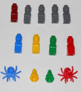 Lego Harry Potter Hogwarts Game 3862 Complete Set of 9 Micro Mini Figures Mint