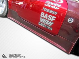 Carbon Fiber Nissan 350Z Drifter 2 Side Skirts Kit Auto Body Rocker Panels 2pc 0