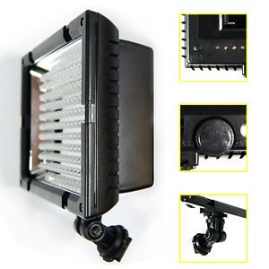 Le CN 160 LED Video Light Camera Camcorder Lighting 5400K