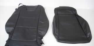 2010 2011 Camaro SS Stock Black Leather Seat Covers