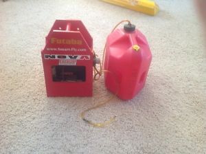 RC Fuel Tank Gas Can with Electric Pump for Gas Engines Field Box