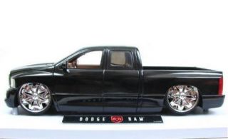 Dodge RAM Pickup Truck Dub City Diecast 1 18 Scale Black