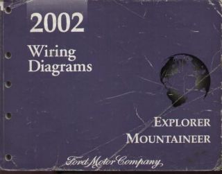 2002 Ford Explorer Mountaineer Wiring Diagram Manual