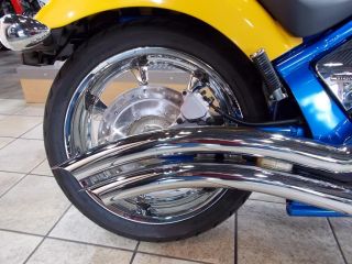 New 2012 Honda VT1300CX Custom Fury Chrome Wheels Custom Paint and Much More