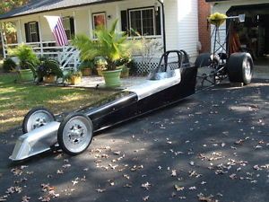 Dragster 230'' Pro Built Chassis Blown Hemi BBC Slicks Wing Top Fuel Flopper