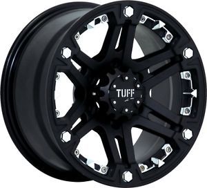 16" inch 6x5 5 Black Chrome Insert Wheels Rims 6 Lug Lifted 1500 Silverado Tahoe