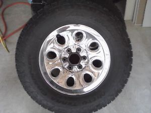 17" Silverado Wheels with Nitto Terra Grappler Tires