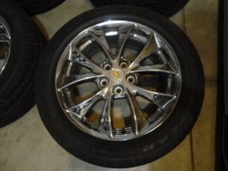 Equinox Torrent GM Factory 18"Chrome Wheels Tires New Take Off 2011 09 11
