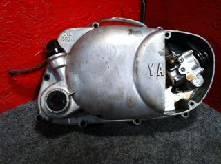 74 Yamaha GT80 Dirt Bike Engine Oil Pump Cover Side Casing Main Moped Motion★