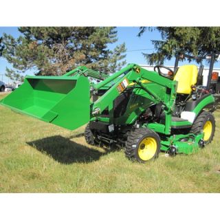 New John Deere 1 Series 1026R Sub Compact Tractor with Front Loader and Mower