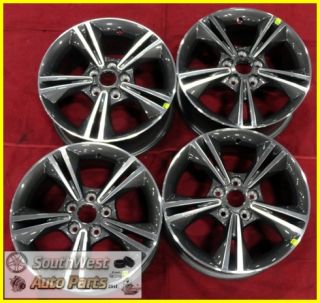 2012 12 Ford Focus 16" Machined Charcoal Wheels New Take Off Set Rims 3879