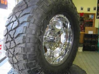 07 13 Jeep Wrangler Lifted 17" Chrome Liquidmetal Wheels 35" Kelly Safari Tires