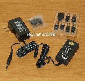 NEW UNIVERSAL CAMERA AC CHARGER 3 3 4 2 5 6 5 8 4 11V 10 POWER USB ADAPTER TIP