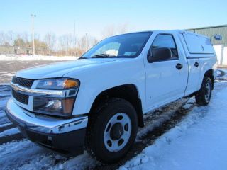 2009 Chevy Colorado Pickup Truck 3 7L Auto 1 Owner Specialty Bed with Cap Clean