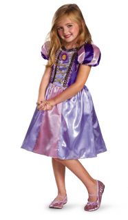 Disney Princess Tangled Rapunzel Sparkle Classic Toddler Child Costume