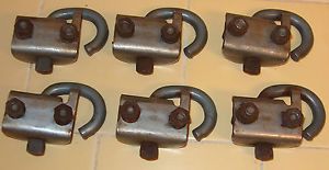 1964 Chevy Pickup Truck Short Bed Tie Down Hooks Set of Six GMC 60 66 67 72