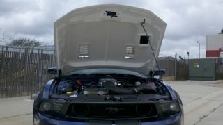 2010 2011 2012 Mustang GT V8 V6 Black Mamba II RAM Air Performance Hood