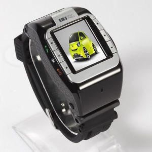 New Touch Quad Band GSM Wrist Watch Phone Mobile Multi Media Bluetooth Camera
