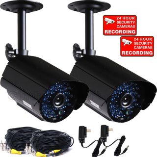 2 Color Video Home CCTV 36 IR LED Outdoor Day Night Vision Security Camera CTF