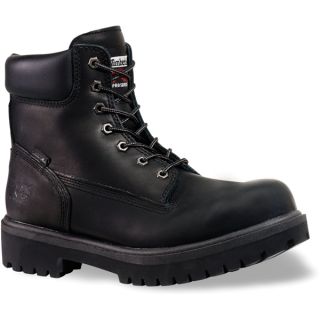 Timberland Pro Mens Direct Attach 6" Soft Toe Insulated Boot Black Leather 26036