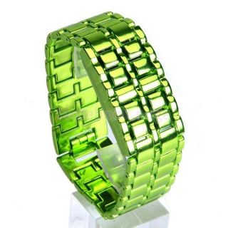 Luxury Mens LED Digital Sport Wrist Watch Lava Xmas Birthday Gift