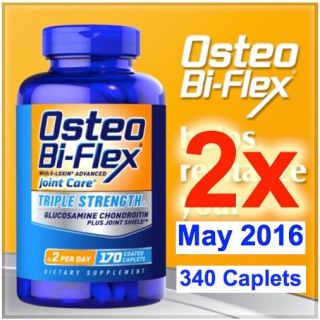 Osteo Bi Flex Triple Strength Glucosamine Chondroitin 2X 170 340 Caplets