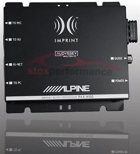 Alpine PXA H100 Car Audio Sound Processor Electronic Crossover Stereo Imprint