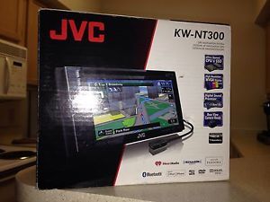 JVC KW NT300 6 1inch Touchscreen Car Audio Video GPS Navigation in Dash Stereo